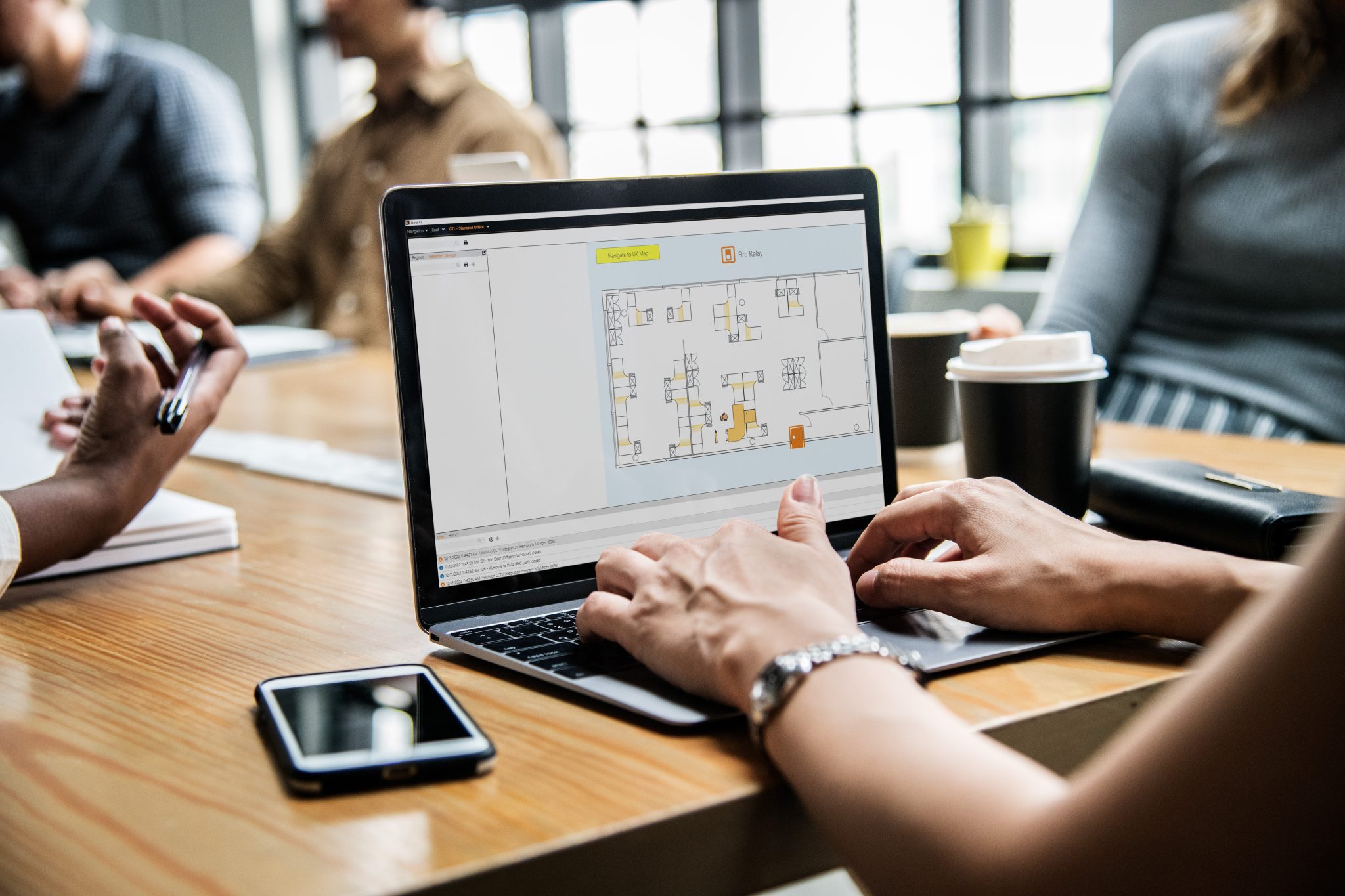 Boardroom style laptop